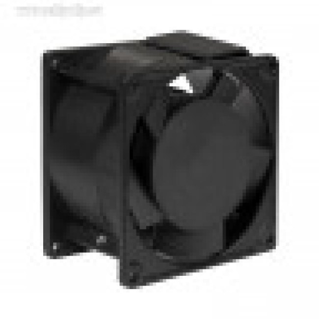EX289000RUS, Вентилятор 220В AC ExeGate EX08038BAT (80x80x38 мм, 2-Ball (двойной шарикоподшипник), алюминиевый корпус, клеммы, 2600RPM, 35dB