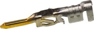MX-43031-0009, Контакт, "папа", позолота, 0,25-0,5мм2, 24AWG-20AWG, обжим, 5А, 3мм