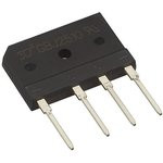 GBJ2510-YAN, Однофазный выпрямительный мост, Urmax 1кВ, If 25А, Ifsm 320А