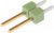826646-2, Conn Unshrouded Header HDR 2 POS 2.54mm Solder ST Top Entry Thru-Hole Carton