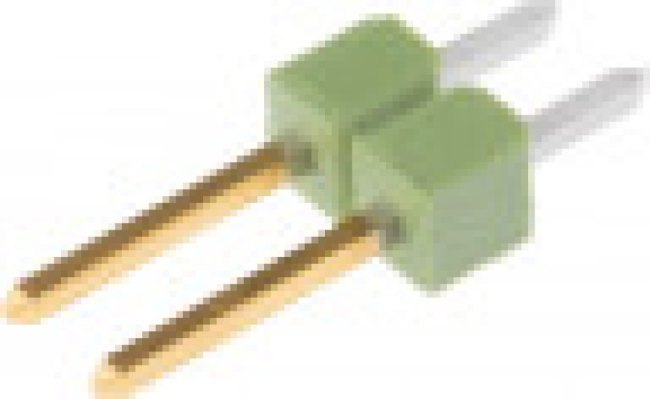 826646-2, Conn Unshrouded Header HDR 2 POS 2.54mm Solder ST Top Entry Thru-Hole Carton