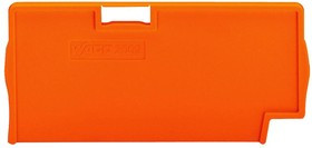 2002-1494, END AND INTERMEDIATE PLATE, RAIL, ORANGE