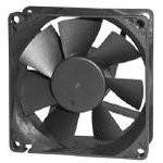 JF0825S1H-R, вентилятор 12В 80х80х25мм подшипник скольжения 3000об/мин