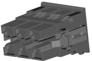 43914-1101, Корпус разъема, Серия Mini-Fit Sr., Гнездо, 6 вывод(-ов), 10 мм 43914-1101, Корпус разъема, Серия Mini-Fit Sr., Гнездо, 6 вывод(-ов), 10 мм