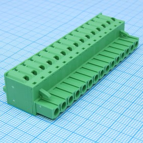 2EDGKD-5.0-15P-14-00A(H), Клеммная розетка зажимная на кабель
