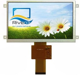 RVT7.0A800480TFWN00, Дисплей: TFT, 7", 800x480, Подсвет: LED, Размер окна: 156,7x89,1мм