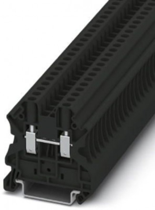 3045143, DIN Rail Terminal Blocks UT 4 BK FEEDTHRU TERM BLOCK 3045143, DIN Rail Terminal Blocks UT 4 BK FEEDTHRU TERM BLOCK