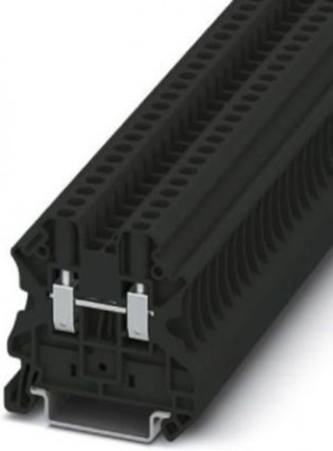 3045143, DIN Rail Terminal Blocks UT 4 BK FEEDTHRU TERM BLOCK 3045143, DIN Rail Terminal Blocks UT 4 BK FEEDTHRU TERM BLOCK