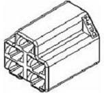 02973422, Automotive Connectors 5P FEMALE BLACK 56 SERIES