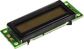 16203SRY, 16203SRY TH16203 Alphanumeric LCD Display, 2 Rows by 16 Characters, Reflective