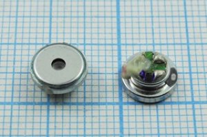 Динамик цилиндрической формы 8x 4мм, 16 Ом, 0.003Вт, металл, 2C, VS0842R16, Динамик цилиндрической формы 8x 4мм, 16 Ом, 0.003Вт, металл, 2C, VS0842R16,