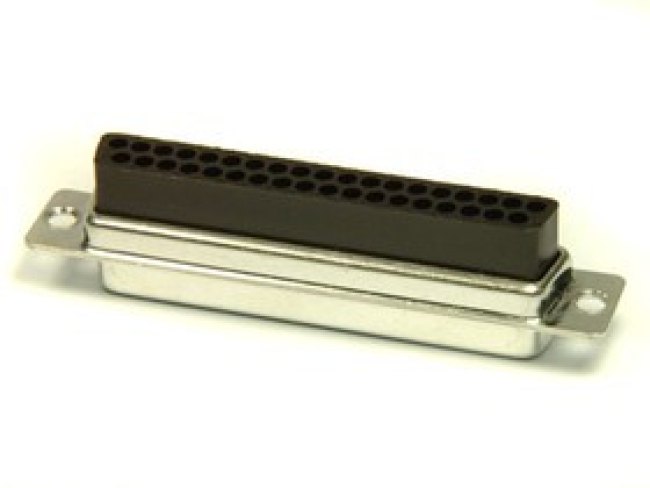 FL37S7-K121 / 1727040006, 172704 37 Way Panel Mount D-sub Connector Socket, 2.84mm Pitch FL37S7-K121 / 1727040006, 172704 37 Way Panel Mount D-sub Connector Socket, 2.84mm Pitch