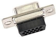 173109-0036, D-Sub High Density Connectors FCT HD DSUB CRP RECEPT 15CKT