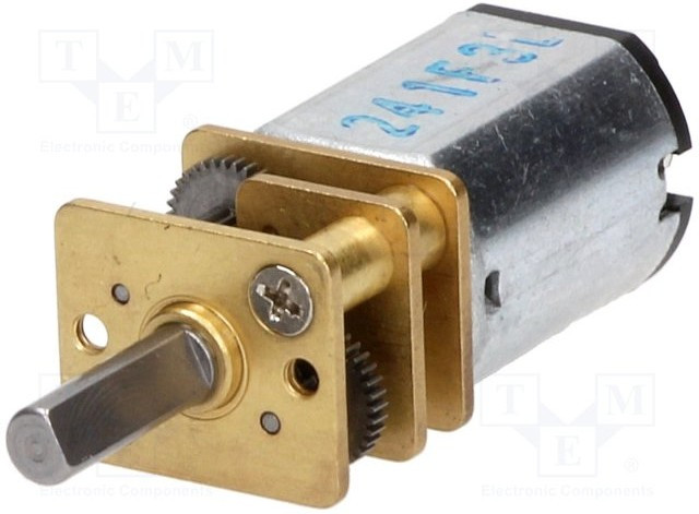 2367, Двигатель: DC, с редуктором, Medium Power, 6ВDC, 670мА, макс.92мНм