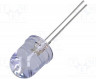 OS5RPMA131A, LED; 10mm; red; 14400?17000mcd; 30°; Front: convex; 1.8?2.6V
