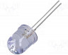 OS5RPMA131A, LED; 10mm; red; 14400?17000mcd; 30°; Front: convex; 1.8?2.6V