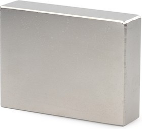 Неодимовый магнит прямоугольник 80х60х20 мм