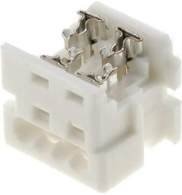 0903270304, Вилка, провод-плата, "мама", PIN: 4, 1,27мм, IDC, на шлейф, PicoFlex 0903270304, Вилка, провод-плата, "мама", PIN: 4, 1,27мм, IDC, на шлейф, PicoFlex