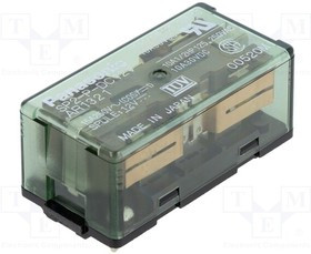 SP2-P-DC12V, Реле: электромагнитное; DPDT; Uобмотки: 12ВDC; 15A/250ВAC; 480Ом