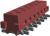 1-188275-4, SMD Разъем мама 14-Полюсный