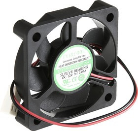 EC5010L12S, Вентилятор 12В, 50х50х10мм , подш. скольжения, 4000 об/мин EC5010L12S, Вентилятор 12В, 50х50х10мм , подш. скольжения, 4000 об/мин