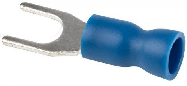 Наконечник вилочный изол. НВИ 2.5-6 (уп.50шт) EKF nvi-2-6n