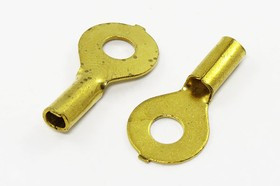 Клемма"O", d 5,2мм, 3мм, латунь
