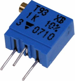 T93XB504KT20, 500 кОм, 0,5 Вт, Резистор подстроечный