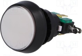 VAQ-9-10-12-W, Выключатель the white button with backlight LED 12V