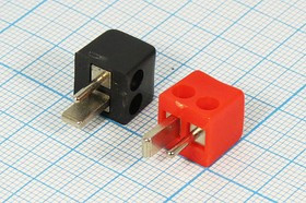 Штекер "Точка-Тире", под винт, цвет чёрный; №949 штек DIN\ 1P+1T\каб\винт\чер\ [д/аудио-систем] а/м