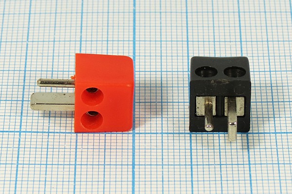 Штекер "Точка-Тире", под винт, цвет чёрный; №949 штек DIN\ 1P+1T\каб\винт\чер\ [д/аудио-систем] а/м