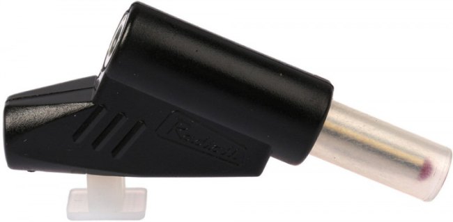 R 941 460 600, Black Male Banana Plug, 4 mm Connector, 30A, 750V ac, Nickel, Tin Plating R 941 460 600, Black Male Banana Plug, 4 mm Connector, 30A, 750V ac, Nickel, Tin Plating