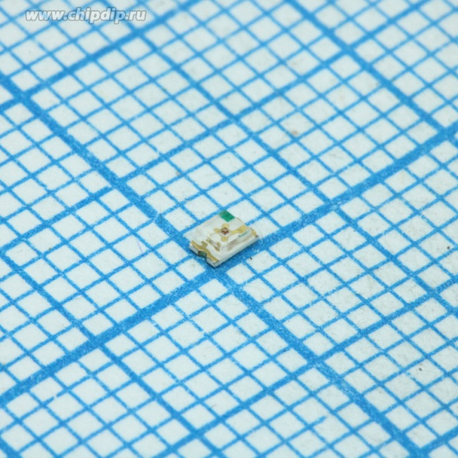 FYLS-0805YC, Светодиод SMD, 0805, желтый, прозрачный, 570 нм, 12 мКд, 120°