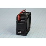 Вентилятор постоянного тока 12В, 40х40х20мм, подшипник скольжения, 6000 об/мин, ВН224S вент 40x40x20