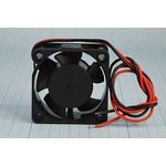 Вентилятор постоянного тока 12В, 40х40х20мм, подшипник скольжения, 6000 об/мин, ВН224S вент 40x40x20