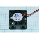 Вентилятор постоянного тока 12В, 40х40х20мм, подшипник скольжения, 6000 об/мин, ВН224S вент 40x40x20