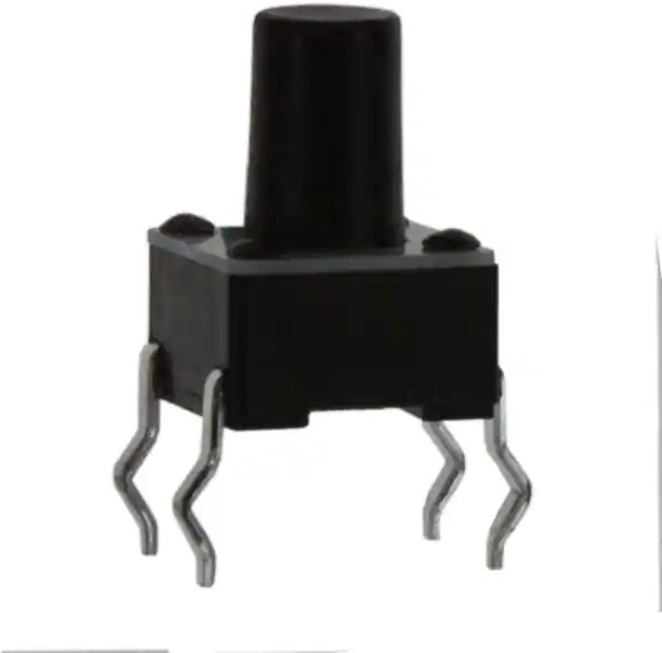 3-1825910-5, Switch Tactile OFF (ON) SPST Round Button PC Pins 0.05A 24VDC 100000Cycles 1.57N Thru-Hole Loose 3-1825910-5, Switch Tactile OFF (ON) SPST Round Button PC Pins 0.05A 24VDC 100000Cycles 1.57N Thru-Hole Loose