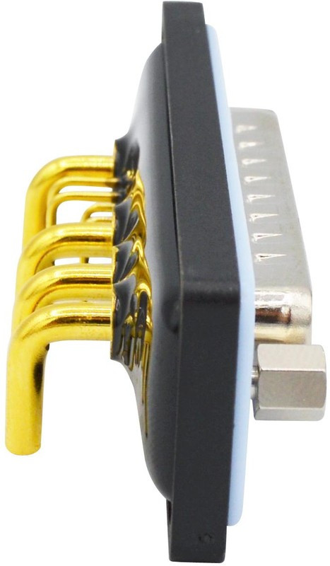 CDFR9W4113L211, Комбинированный разъем D Sub, IP67, NANOOK Series, DB-9W4, Штекер, 9 контакт(-ов)