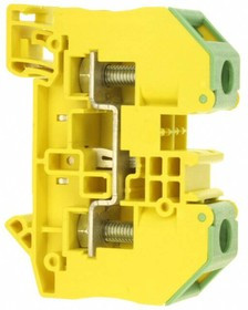 3049424, DIN Rail Terminal Blocks RT 5 10-26AWG GRN/YEL