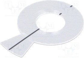 A6023019, Указатель, алюминий, самоклеящаяся, 23мм, Монтаж: на панель