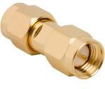 132168, Conn SMA Adapter 0Hz to 18GHz 50Ohm ST PL/PL Gold