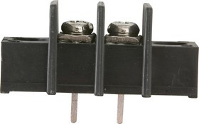 X977T02 (DG25C-A-02P), Клеммник с отверстием 2-контактный шаг 7.62мм X977T02 (DG25C-A-02P), Клеммник с отверстием 2-контактный шаг 7.62мм