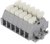 261-106/341-000, 261 Series Grey Terminal Strip, 2.5mm², Single-Level, Cage Clamp Termination