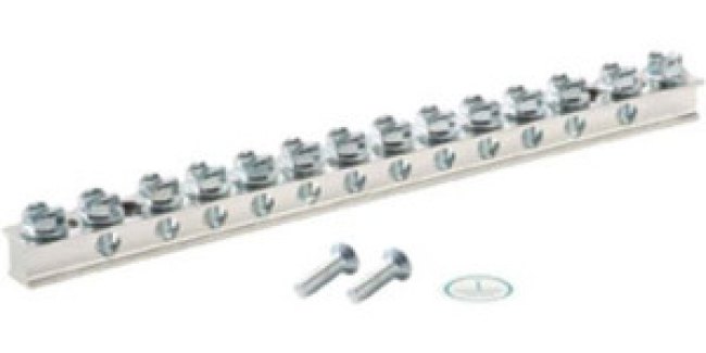 UGB2/0-414-12, 12-Way UGB2/0 Earth Terminal Block, 14 4 AWG Wire, Screw, Electrolytic Copper Housing UGB2/0-414-12, 12-Way UGB2/0 Earth Terminal Block, 14 4 AWG Wire, Screw, Electrolytic Copper Housing