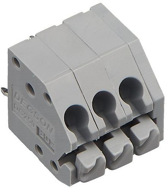 DG250-3.5-03P-11-00AH, Клеммник нажимной 3pin 3.5мм