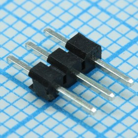 DS1025-01-1x3P6BV1, штыри на плату однорядные шаг 2мм / PLS2-03 (DS1025-01-1x3P6BV1) DS1025-01-1x3P6BV1, штыри на плату однорядные шаг 2мм / PLS2-03 (DS1025-01-1x3P6BV1)