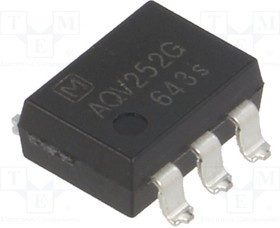 AQV252GA, МОП-транзисторное реле, 60В, 2.5А, 0.12Ом, SPST-NO