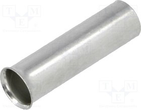 BM01513, Наконечник: втулка, неизолированный, медь, 10мм2, 18мм, луженые