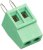 DG308-2.54-02P-14-00A(H), Зажимная рейка для печатных плат, угловой 90°, 2,54мм, на PCB DG308-2.54-02P-14-00A(H), Зажимная рейка для печатных плат, угловой 90°, 2,54мм, на PCB