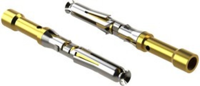 MS24W23G10, CIRCULAR CONTACT, SKT, 26-24AWG, CRIMP